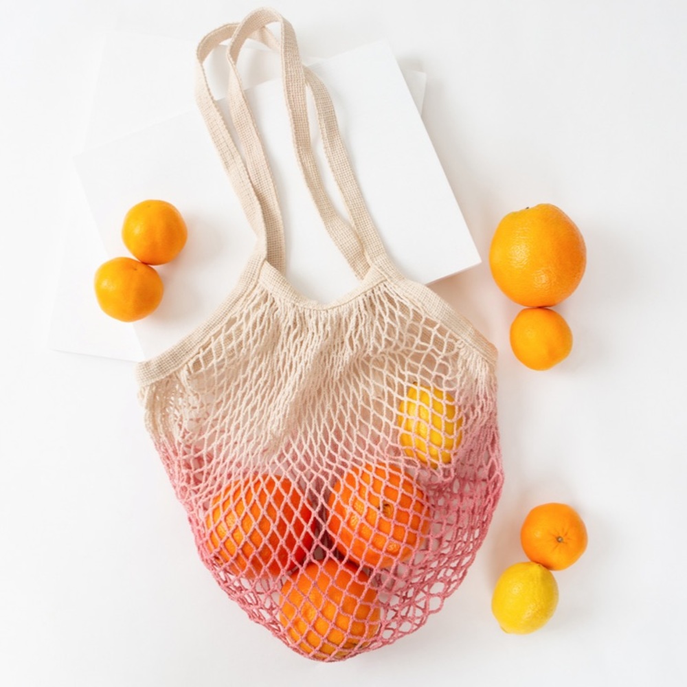 Camp Collection Ombré Dip Die Market Tote NWT